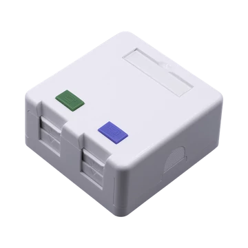 Walisec Keystone fali aljzat - FP-SB01-2 (2 port, Cat5e / Cat6 / Cat6A, árnyékolatlan, fehér)