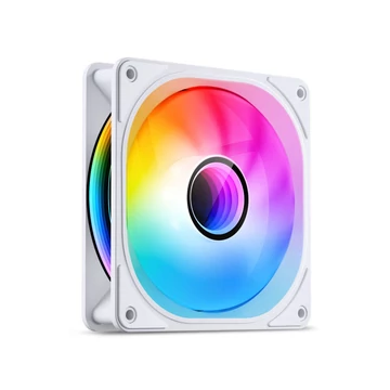 Ventilátor Jonsbo FR-606 fordított légáram ARGB 5V 3PIN, 120mm, fehér