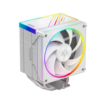 ID-Cooling CPU Cooler - FROZN A610 ARGB WHITE (29.9dB; max. 132,54 m3 / h; 4pin, 4 db heatpipe, 12cm, A-RGB, PWM)