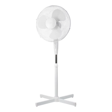 NORDIC HOME FT-530  40cm állóventilátor, 3 év garancia, , telejesítmény: 50W,  oszcilláló, 3 sebesség fokozat, dönthető