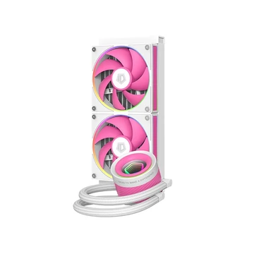 ID-Cooling CPU Water Cooler - FX240 INF PINK (29.9dB; max. 132,52 m3 / h; 2x12cm, A-RGB, rózsaszín)