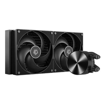 ID-Cooling CPU Water Cooler - FX280 PRO SE (24.9dB; max. 122,66 m3 / h; 2x14cm, fekete)