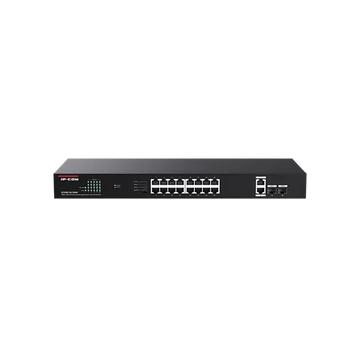 IP-COM Switch PoE - G1120P-16-150W (18x1Gbps; 2x SFP; 16 af / at PoE+ port; 135W, Rackbe szerelhető)