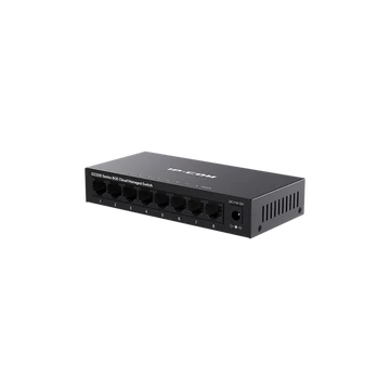IP-COM Switch Menedzselhető - G2208D (8x1Gbps; 16Gbps)