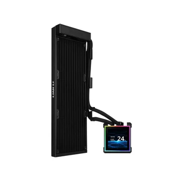 Processzorhűtő Lian Li HYDROSHIFT II LCD-S 360N AiO - Fekete (Ventilátor nélkül)