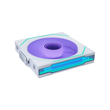 Lian Li UNI FAN SL-INF Wireless ventilátor, Fordított légáramlás, ARGB, PWM - 140mm, fehér