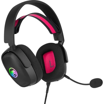 Fejhallgató GAMIAC HS71 Gaming Headset - fekete