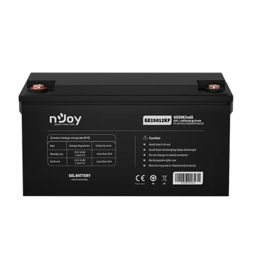 NJOY akkumulátor - GE15012KF (12V / 150Ah, T11, zárt, gondozás mentes, GEL)