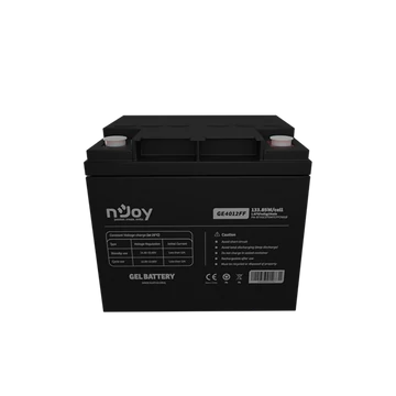 NJOY akkumulátor - GE4012FF (12V / 40Ah, T6, zárt, gondozás mentes, GEL)