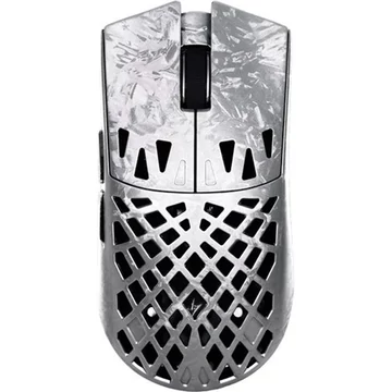 ATK Blazing Sky Ghost Ultimate+ Hollow Carbon Fiber optikai Bluetooth / vezeték nélküli gaming egér ezüst