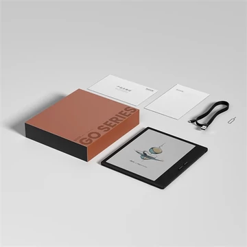 Onyx BOOX e-book  7" - Go Color 7 Gen2 Fekete (Eink Carta, világítás,1680x1264; Octa, 4GB / 64GB, Dual-WiFi; BT5; 2300mAh)
