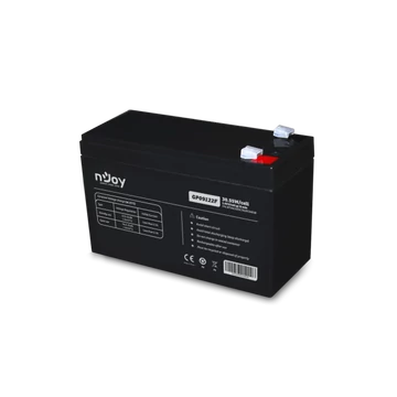 NJOY Szünetmentes akkumulátor - GP09122F (12V / 9Ah, T2 / F2, zárt, gondozás mentes, AGM)