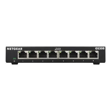 NETGEAR GS308-300PES Netgear 8-Port Gigabit Desktop Switch Metal 300-SERIES (GS308 v3)