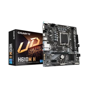 GIGABYTE Alaplap S1700 H610M H INTEL H610, mATX