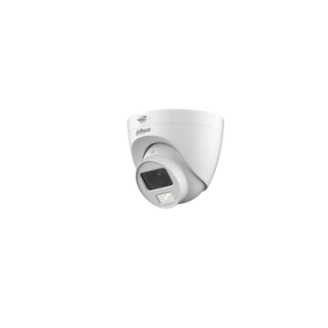 Dahua Analóg turretkamera - HAC-HDW1200T-IL-A (SmartColor, 2MP, 2,8mm, kültéri, IR20m + LED20m, IP67, mikrofon, 12VDC)