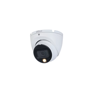 Dahua Analóg dómkamera -  HAC-HDW1500TLM-IL-A (Duallight; 5MP, kültéri, 3,6mm, IR20m + LED20m ICR, IP67, DWDR, mikrofon)