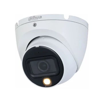 Dahua Analóg dómkamera -  HAC-HDW1500TLMQ-IL (Duallight; 5MP, kültéri, 2,8mm, IR30m + LED20m ICR, IP67, DWDR, mikrofon)