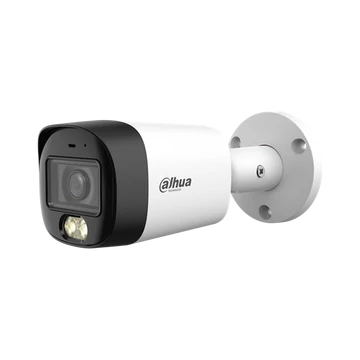 Dahua Analóg csőkamera - HAC-HFW1200RM-IL-A (Duallight, 2MP, kültéri, 2,8 mm, IR30m + LED30m, ICR, IP67, DWDR, mikrofon)