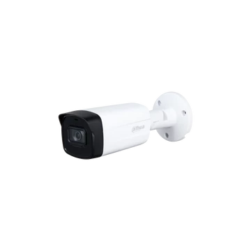 Dahua Analóg csőkamera - HAC-HFW1200TH-I8-A (2MP, 3,6mm, kültéri, IR80m, ICR, IP67, DWDR, 12VDC, mikrofon)