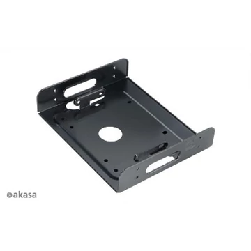 HDD/SSD beépítő keret Akasa 5.25 helyre - 3.5/2.5 HDD/SSD Fekete