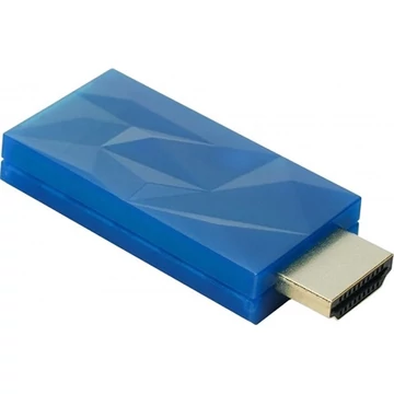 ifi HDMI iSilencer HDMI 2.1 -> HDMI 2.1 M / F aktív zavarszűrő kék (Bontott!)