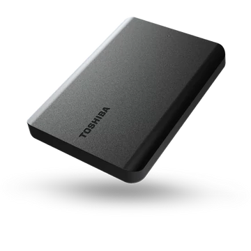 Toshiba Külső HDD 2.5" - 4TB Canvio Basics Fekete (USB3.0; ~5Gbps; NTFS / HFS + ; matt)