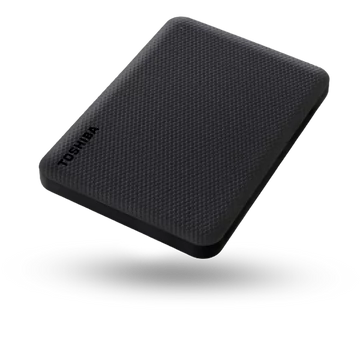Toshiba Külső HDD 2.5" - 4TB Canvio Advance Fekete (USB3.0; ~5Gbps; NTFS)