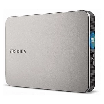 Toshiba Külső HDD 2.5" - 1TB Canvio Flex Warm Ezüst (USB3.2 Gen 1. (USB-A, USB Type-C; ~5Gbps; exFAT + ; Mac kompatibilis)