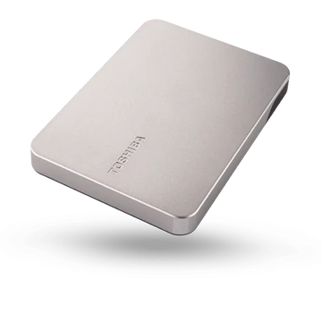 Toshiba Külső HDD 2.5" - 4TB Canvio Flex Ezüst (USB3.2 Gen 1. (USB-A, USB Type-C; ~5Gbps; exFAT + ; Mac kompatibilis)