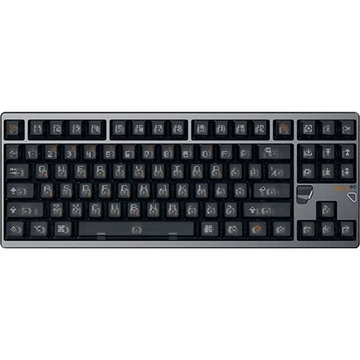 ATK Hex80 TKL USB angol gaming Owlab Ti magnetic mechanikus billentyűzet sötétszürke