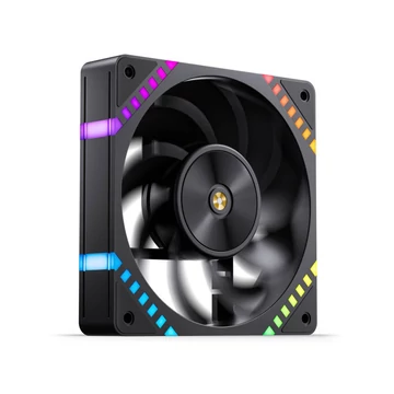 Jonsbo HF2-120 ventilátor, Reverse Blade, PWM, ARGB – 120 mm, fekete