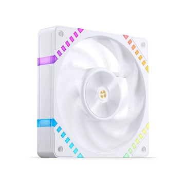 Jonsbo HF2-120 ventilátor, PWM, ARGB – 120 mm, fehér
