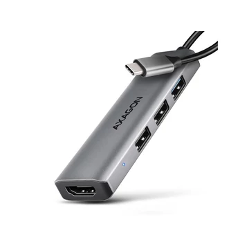 AXAGON HMC-H3A USB-C 5Gbps STARTER 4in1 hub