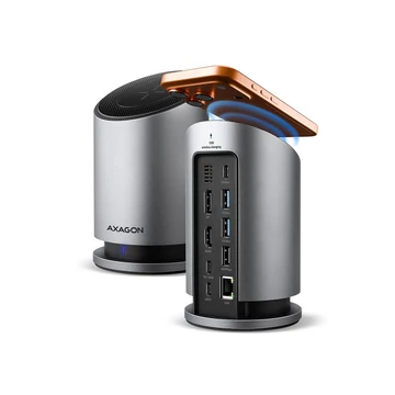 HUB AXAGON HMC-WL9 USB-C 3.2 Gen 2 2x USB-A 10Gbit + 1x USB2.0 + 1x USB-C 10Gbit, 1x HDMI 4K