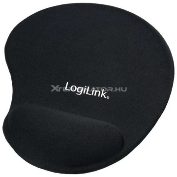Egérpad LogiLink fekete csuklótámaszos
