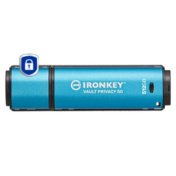 512GB IRONKEY VAULT PRIVACY 50 AES-256 ENCRYPTED FIPS 197