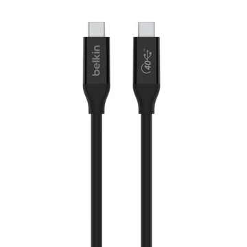 USB4 CABLE USB-C / USB-C 40 GBI / S 100W 0.8M BLACK