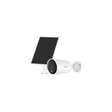 HiLook 4G csőkamera - IPC-CFS04 / 4G-SIM (4MP, 2,8mm, kültéri, 30m, 9000mAh, mikrofon, hangszóró) + napelem