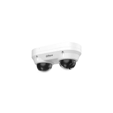 Dahua IP Dual dómkamera - IPC-HDBW2449F-AS-E2-IL (4MP, 2,8mm, IR + LED25m; H265 + , IP67, ICR, WDR, IK10, mikrofon)