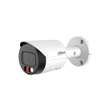 Dahua IP csőkamera - IPC-HFW2549S-S-IL (5MP, 3,6mm, kültéri, H265 + , IP67, IR30m, IL10m, SD, PoE, mikrofon, Lite AI)