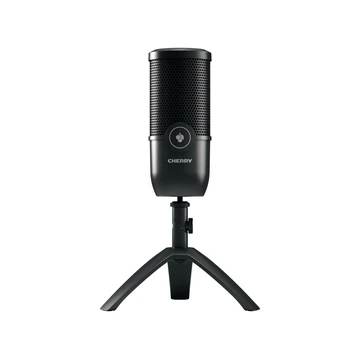CHERRY UM 3.0 USB MIC FOR STREAMING/OFFICE BLACK