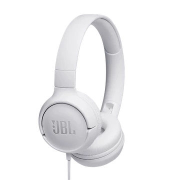 JBL Tune 500 (Vezetékes fejhallgató), Fehér