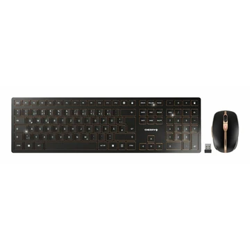 CHERRY DW 9100 SLIM KEYBOARD AND MOUSE SET BLACK-BRO