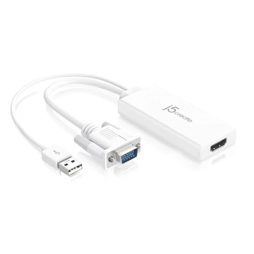 VGA TO HDMI VIDEO AUDIO ADAPTER