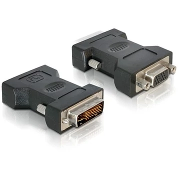 Delock DVI-I -> VGA M / F adapter fekete