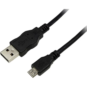 LogiLink USB A -> USB micro B M / M adatkábel 3m fekete