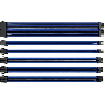 Thermaltake TtMod Sleeve moduláris tápkábel kit 0.3m fekete-kék