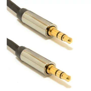 Gembird Jack stereo 3,5mm M / M audio kábel 0.75m fekete