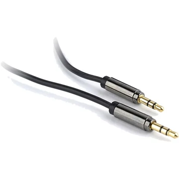 Gembird Jack stereo 3,5mm M / M audio kábel 1.8m fekete