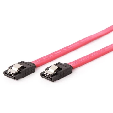 Gembird SATA 3 F / F adatkábel 0.1m piros
